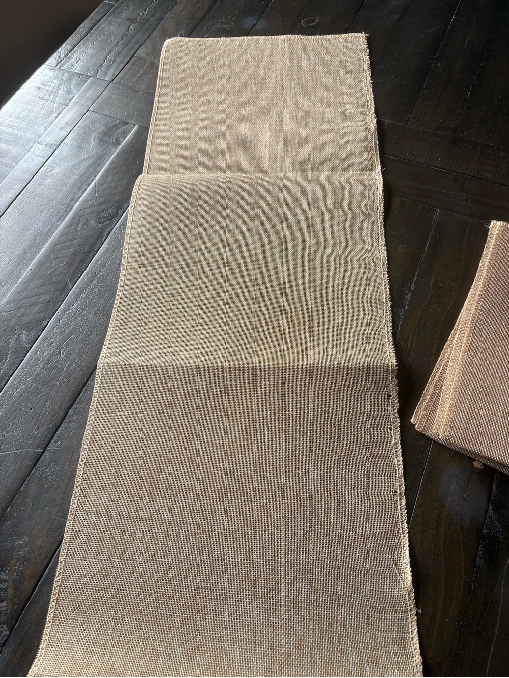 Burlap Table Runner - Picture 8 of 8